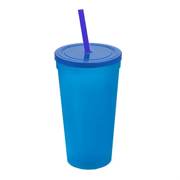 24 Oz. Stadium Cup With Straw And Lid... from ASI 40480 Koozie Group