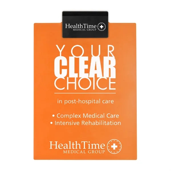 Letter clipboard holds an 8 1/2" x 11" writing pad with... from ASI 40480 Koozie Group