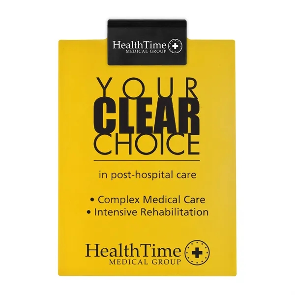 Letter clipboard holds an 8 1/2" x 11" writing pad with... from ASI 40480 Koozie Group