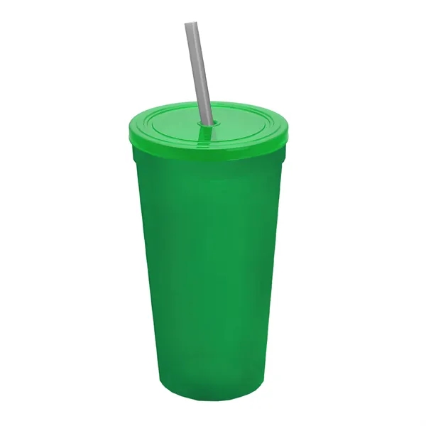 24 Oz. Stadium Cup With Straw And Lid... from ASI 40480 Koozie Group