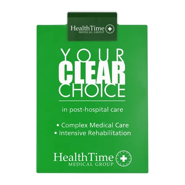 Letter clipboard holds an 8 1/2" x 11" writing pad with... from ASI 40480 Koozie Group