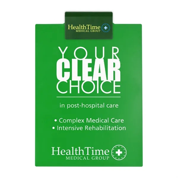 Letter clipboard holds an 8 1/2" x 11" writing pad with... from ASI 40480 Koozie Group