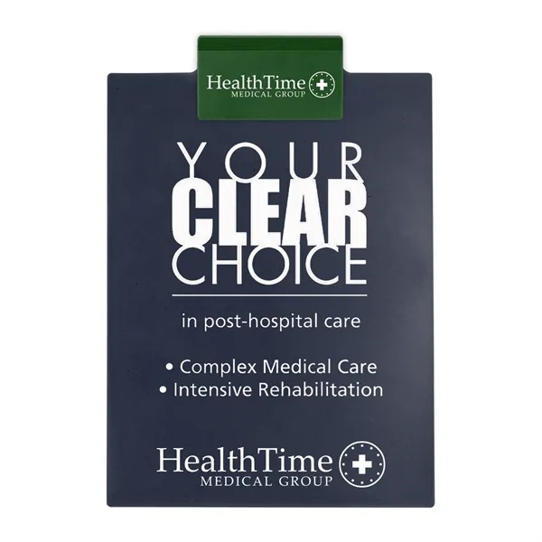 Letter clipboard holds an 8 1/2" x 11" writing pad with... from ASI 40480 Koozie Group