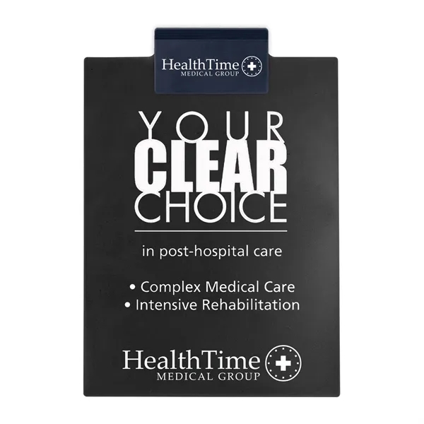 Letter clipboard holds an 8 1/2" x 11" writing pad with... from ASI 40480 Koozie Group