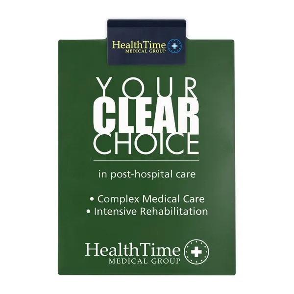 Letter clipboard holds an 8 1/2" x 11" writing pad with... from ASI 40480 Koozie Group