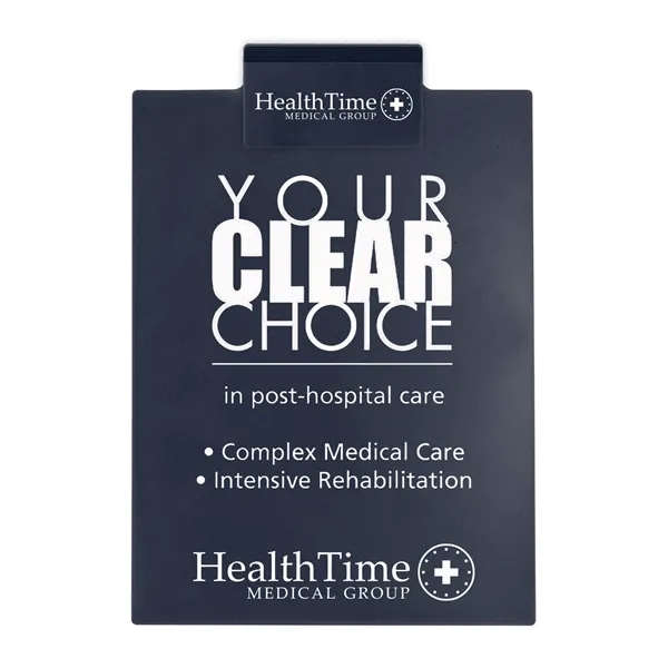 Letter clipboard holds an 8 1/2" x 11" writing pad with... from ASI 40480 Koozie Group