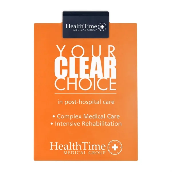 Letter clipboard holds an 8 1/2" x 11" writing pad with... from ASI 40480 Koozie Group