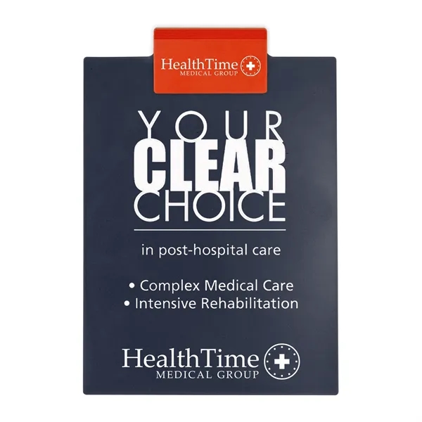 Letter clipboard holds an 8 1/2" x 11" writing pad with... from ASI 40480 Koozie Group