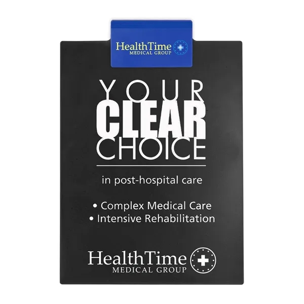 Letter clipboard holds an 8 1/2" x 11" writing pad with... from ASI 40480 Koozie Group