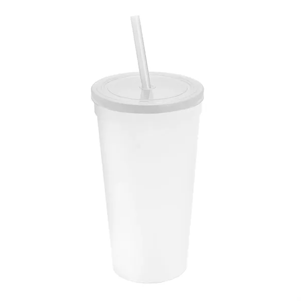 24 Oz. Stadium Cup With Straw And Lid... from ASI 40480 Koozie Group