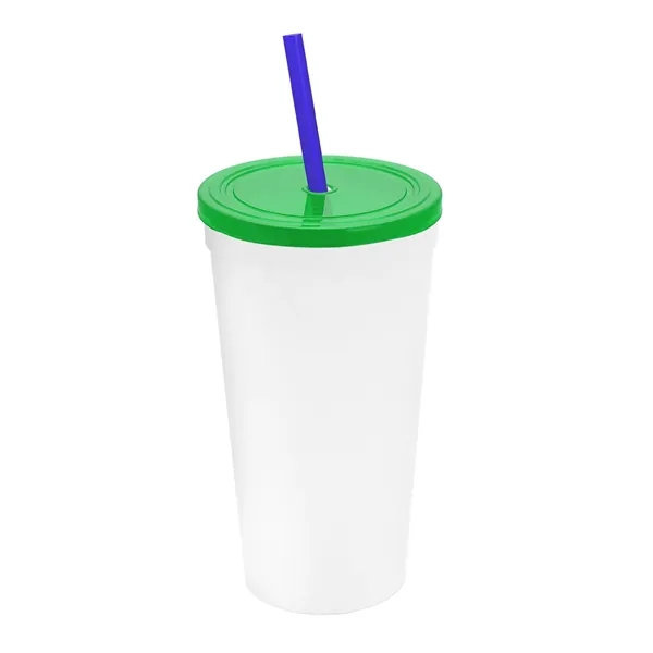 24 Oz. Stadium Cup With Straw And Lid... from ASI 40480 Koozie Group