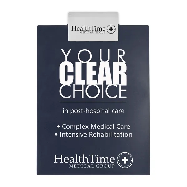 Letter clipboard holds an 8 1/2" x 11" writing pad with... from ASI 40480 Koozie Group