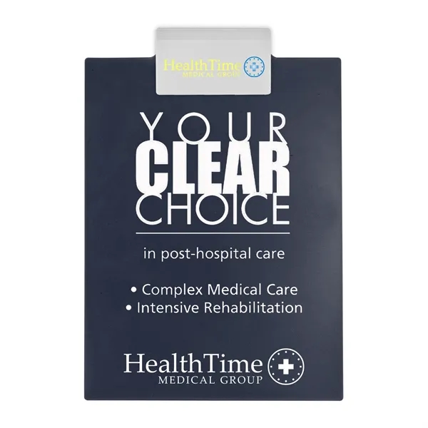 Letter clipboard holds an 8 1/2" x 11" writing pad with... from ASI 40480 Koozie Group