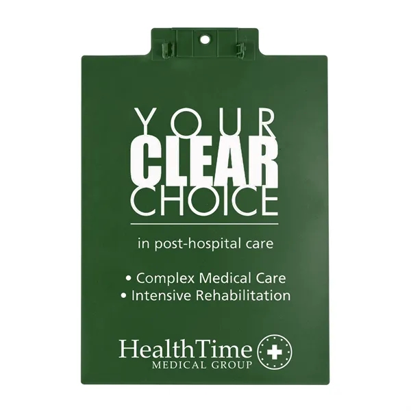 Letter clipboard holds an 8 1/2" x 11" writing pad with... from ASI 40480 Koozie Group