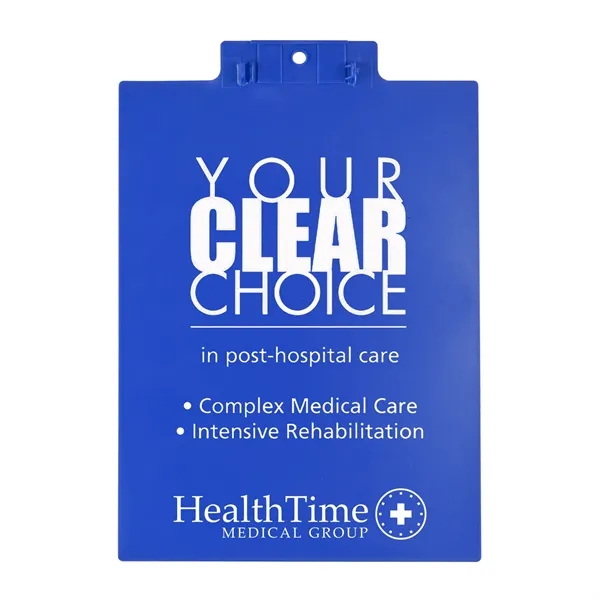 Letter clipboard holds an 8 1/2" x 11" writing pad with... from ASI 40480 Koozie Group