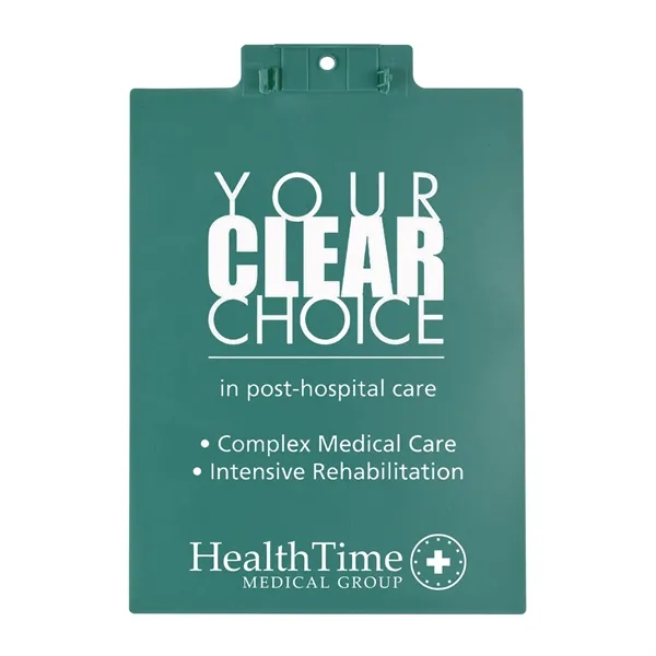 Letter clipboard holds an 8 1/2" x 11" writing pad with... from ASI 40480 Koozie Group