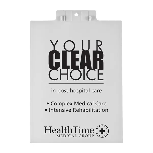 Letter clipboard holds an 8 1/2" x 11" writing pad with... from ASI 40480 Koozie Group