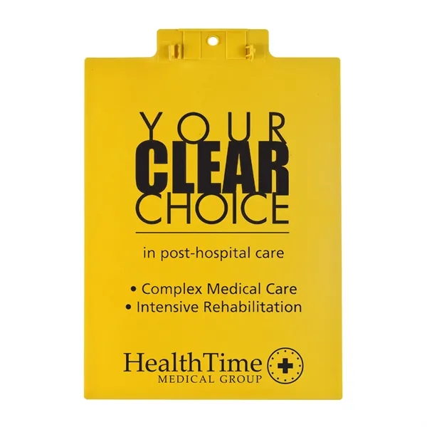 Letter clipboard holds an 8 1/2" x 11" writing pad with... from ASI 40480 Koozie Group