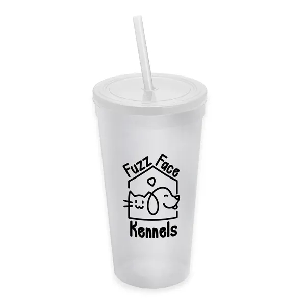 24 Oz. Stadium Cup With Straw And Lid... from ASI 40480 Koozie Group