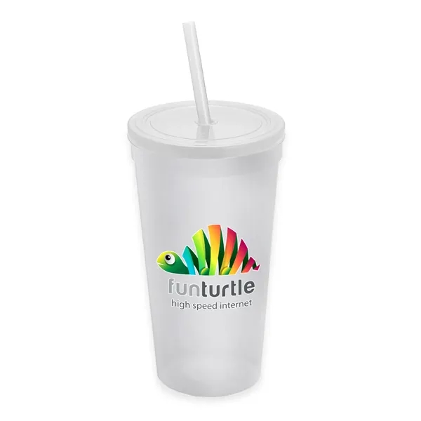 24 Oz. Stadium Cup With Straw And Lid... from ASI 40480 Koozie Group