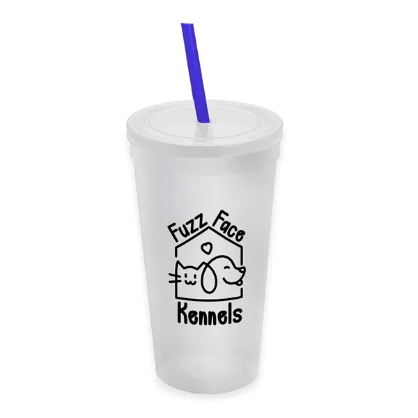 24 Oz. Stadium Cup With Straw And Lid... from ASI 40480 Koozie Group