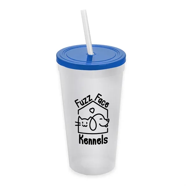 24 Oz. Stadium Cup With Straw And Lid... from ASI 40480 Koozie Group