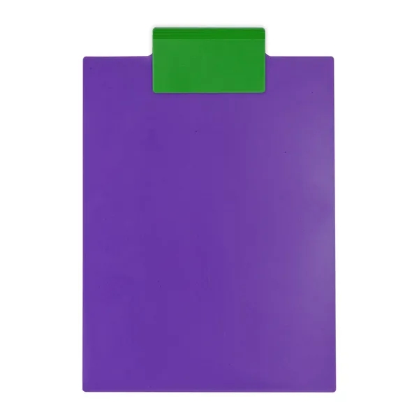 Letter clipboard holds an 8 1/2" x 11" writing pad with... from ASI 40480 Koozie Group