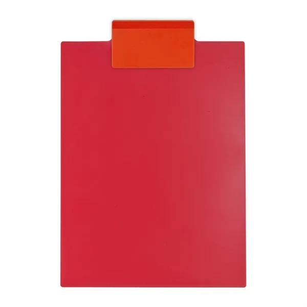 Letter clipboard holds an 8 1/2" x 11" writing pad with... from ASI 40480 Koozie Group