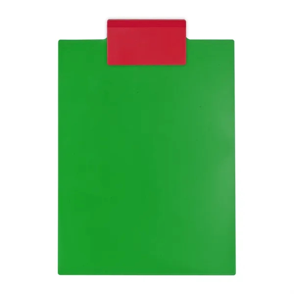 Letter clipboard holds an 8 1/2" x 11" writing pad with... from ASI 40480 Koozie Group