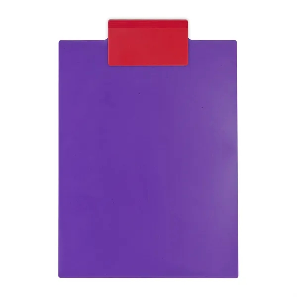 Letter clipboard holds an 8 1/2" x 11" writing pad with... from ASI 40480 Koozie Group
