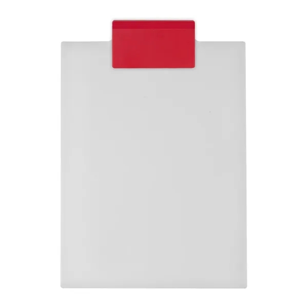 Letter clipboard holds an 8 1/2" x 11" writing pad with... from ASI 40480 Koozie Group
