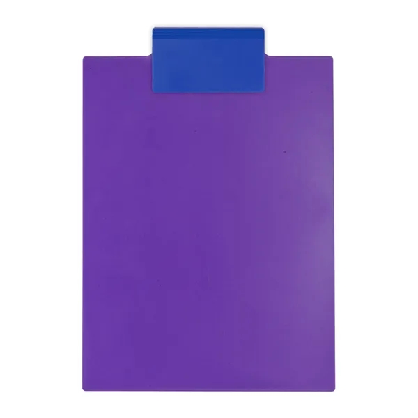 Letter clipboard holds an 8 1/2" x 11" writing pad with... from ASI 40480 Koozie Group