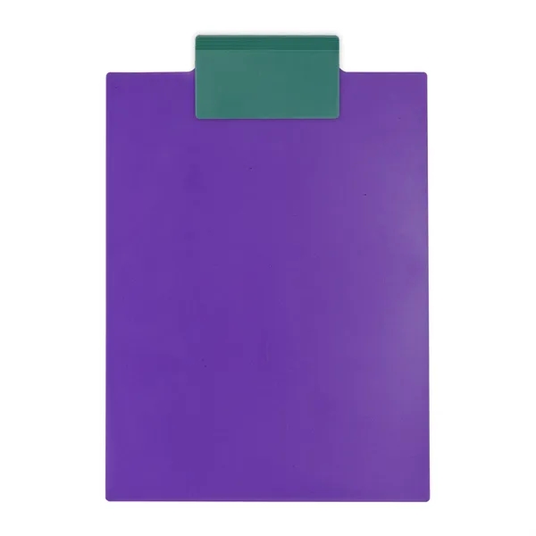Letter clipboard holds an 8 1/2" x 11" writing pad with... from ASI 40480 Koozie Group