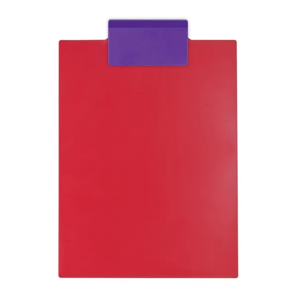 Letter clipboard holds an 8 1/2" x 11" writing pad with... from ASI 40480 Koozie Group