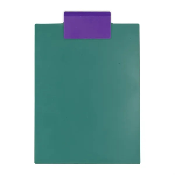 Letter clipboard holds an 8 1/2" x 11" writing pad with... from ASI 40480 Koozie Group