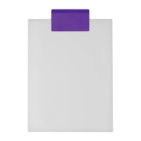 Letter clipboard holds an 8 1/2" x 11" writing pad with... from ASI 40480 Koozie Group