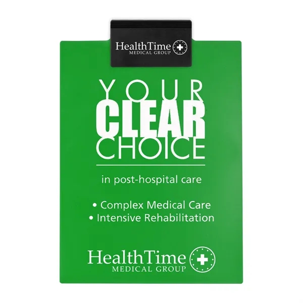 Letter clipboard holds an 8 1/2" x 11" writing pad with... from ASI 40480 Koozie Group