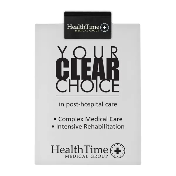 Letter clipboard holds an 8 1/2" x 11" writing pad with... from ASI 40480 Koozie Group