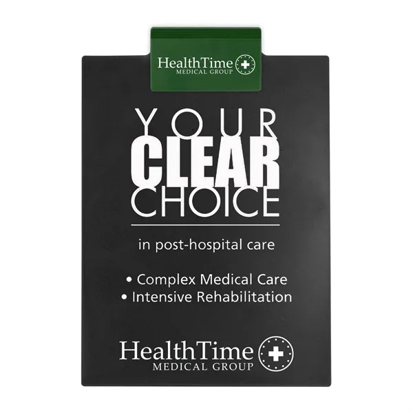 Letter clipboard holds an 8 1/2" x 11" writing pad with... from ASI 40480 Koozie Group