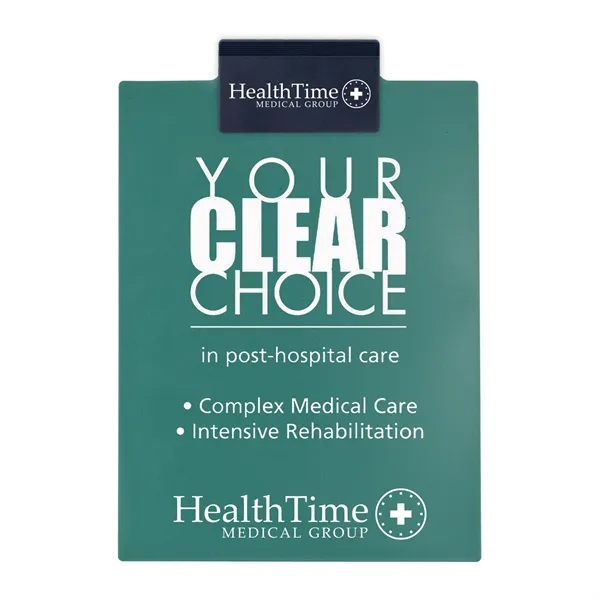 Letter clipboard holds an 8 1/2" x 11" writing pad with... from ASI 40480 Koozie Group