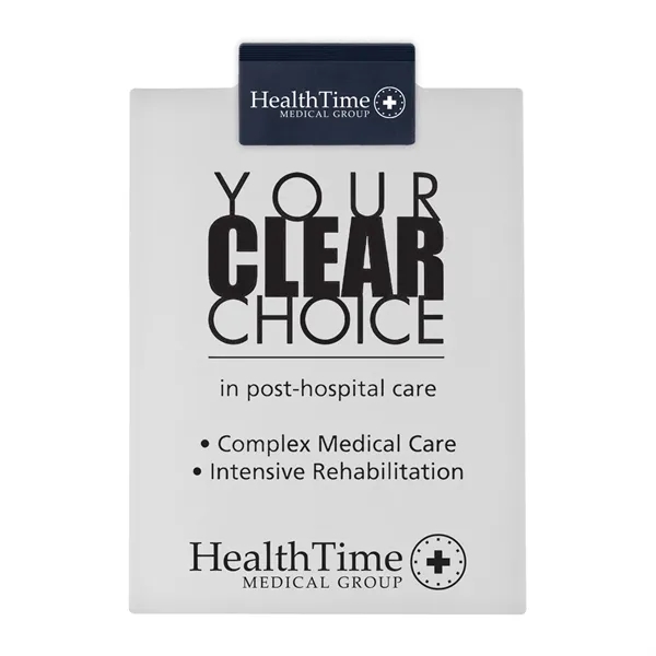 Letter clipboard holds an 8 1/2" x 11" writing pad with... from ASI 40480 Koozie Group