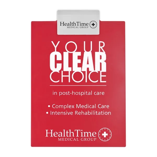 Letter clipboard holds an 8 1/2" x 11" writing pad with... from ASI 40480 Koozie Group