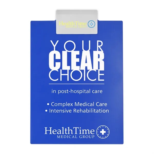 Letter clipboard holds an 8 1/2" x 11" writing pad with... from ASI 40480 Koozie Group