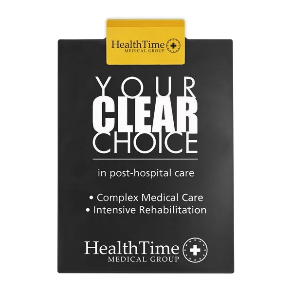 Letter clipboard holds an 8 1/2" x 11" writing pad with... from ASI 40480 Koozie Group