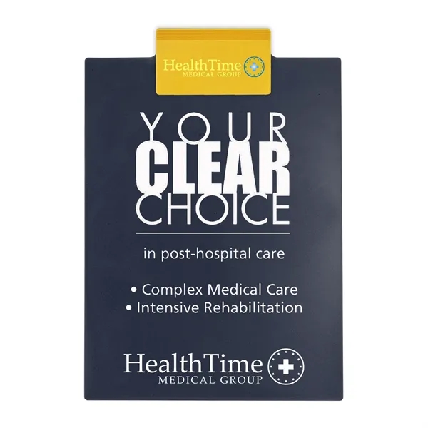 Letter clipboard holds an 8 1/2" x 11" writing pad with... from ASI 40480 Koozie Group