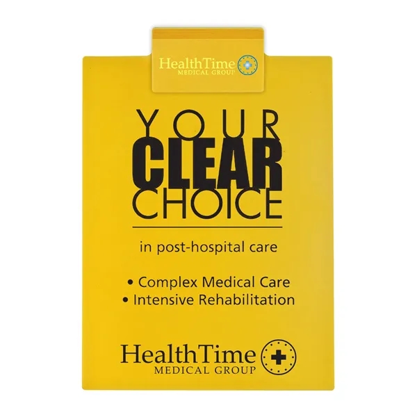 Letter clipboard holds an 8 1/2" x 11" writing pad with... from ASI 40480 Koozie Group