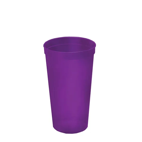 24 Oz. Stadium Cup With Straw And Lid... from ASI 40480 Koozie Group