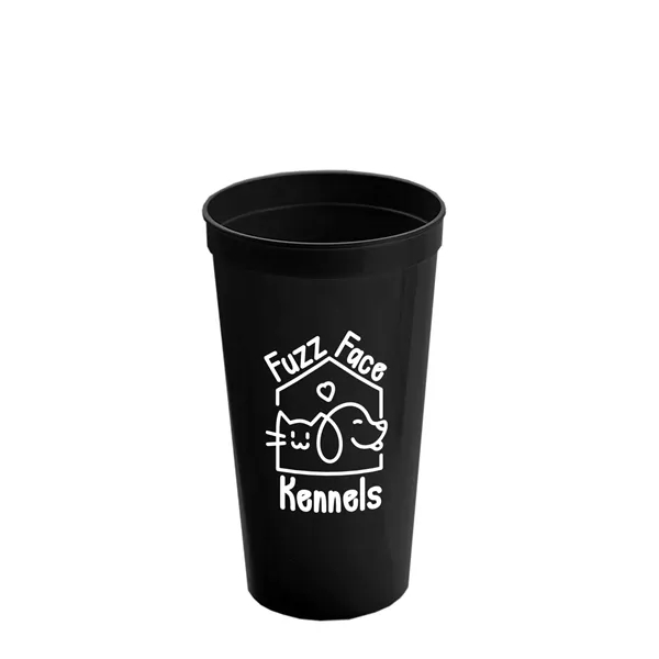 24 Oz. Stadium Cup With Straw And Lid... from ASI 40480 Koozie Group