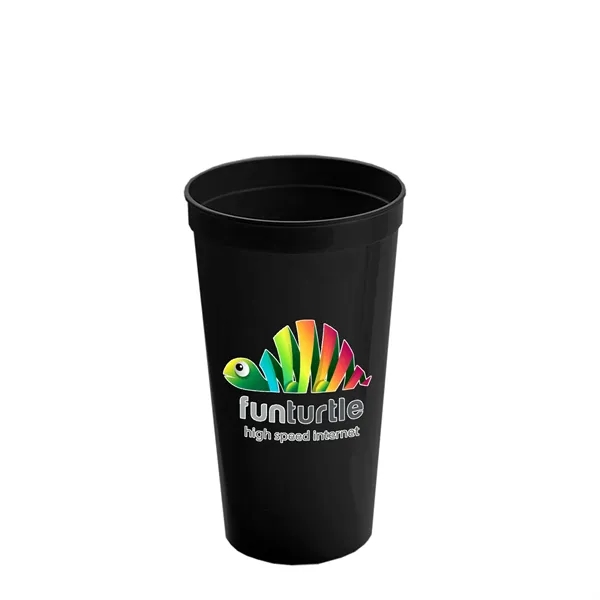 24 Oz. Stadium Cup With Straw And Lid... from ASI 40480 Koozie Group