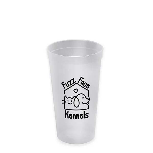 24 Oz. Stadium Cup With Straw And Lid... from ASI 40480 Koozie Group